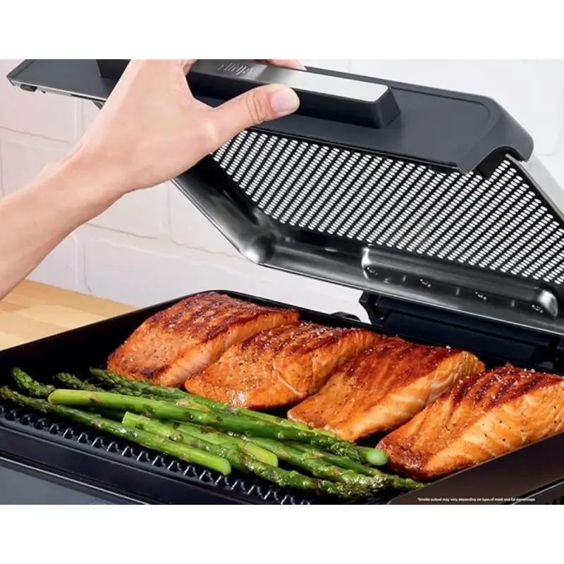 PLANCHA Y PARRILLA 2-EN-1 ELECTRICA SIZZLE GR101